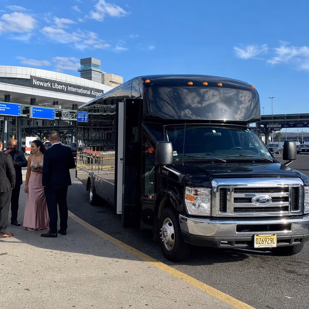 Rent a Bus to Newark Liberty International Airport (EWR)