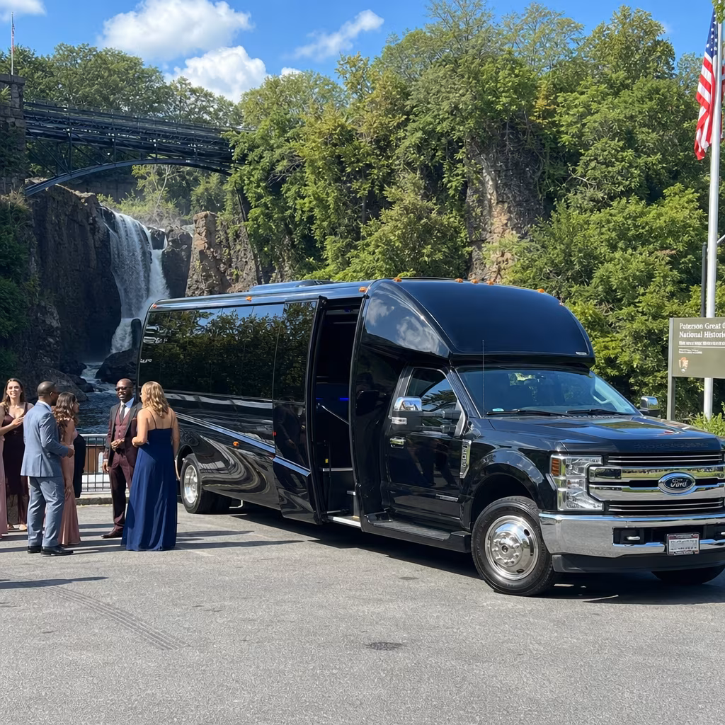 Rent a Bus to Paterson Great Falls National Historical Park