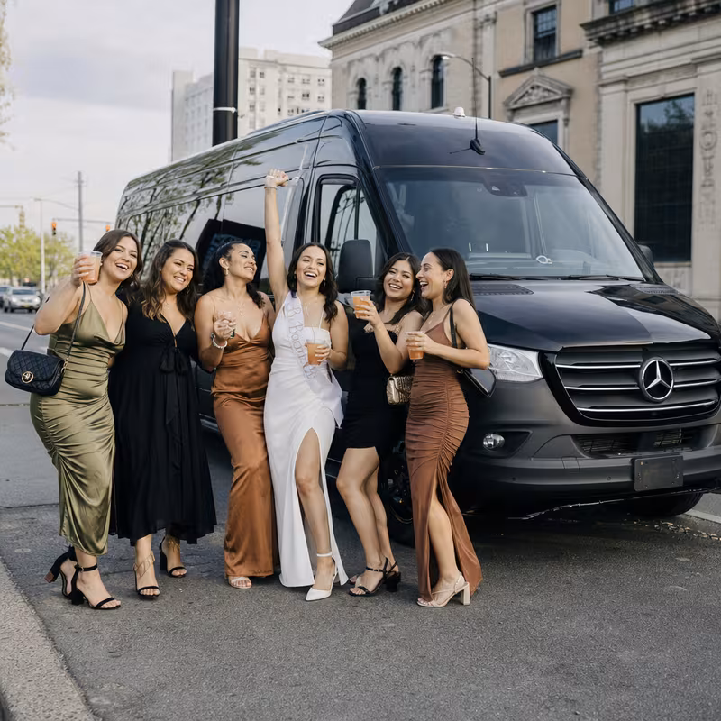 Paterson Bachelor & Bachelorette Transportation fleet vehicle