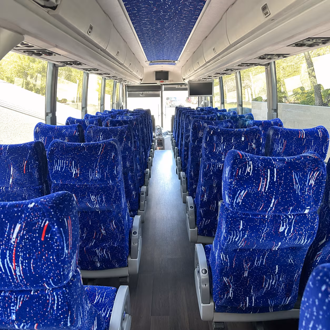 Paterson Airport Shuttle & Transportation party bus interior