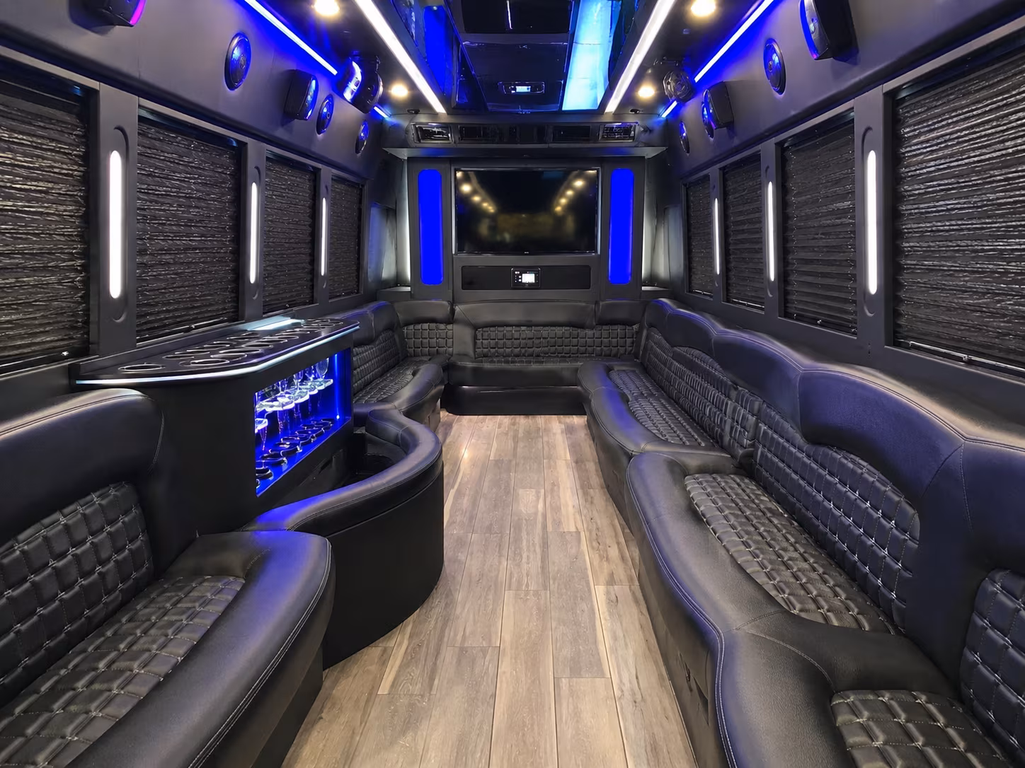 Paterson Bachelor & Bachelorette Transportation party bus exterior