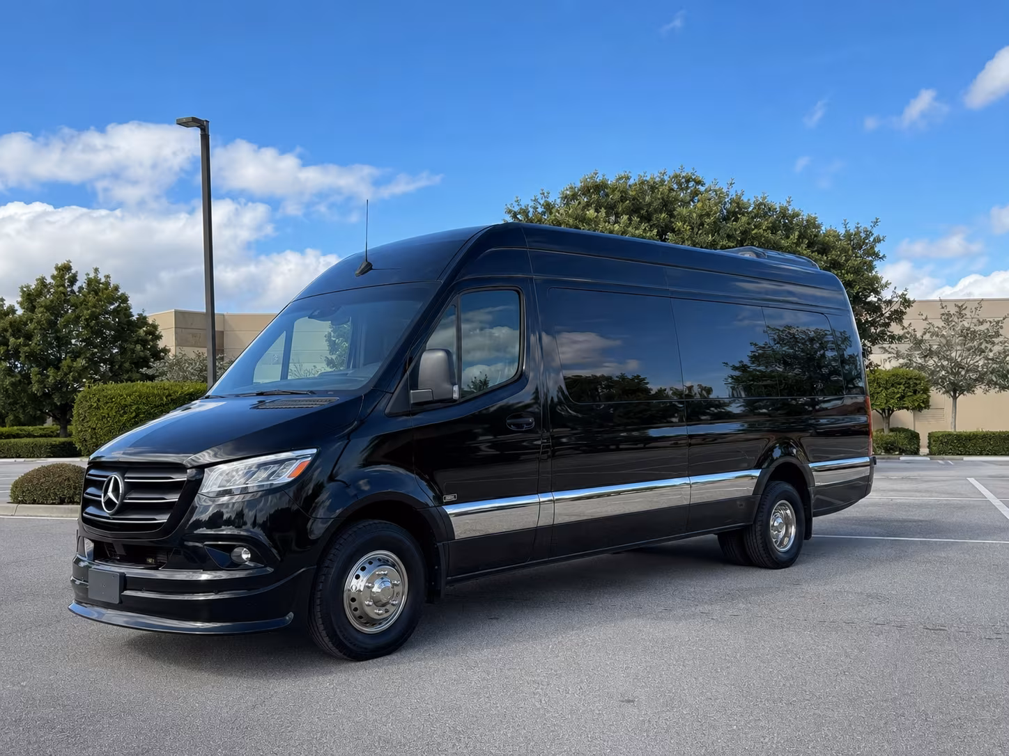 Paterson Corporate Transportation party bus exterior
