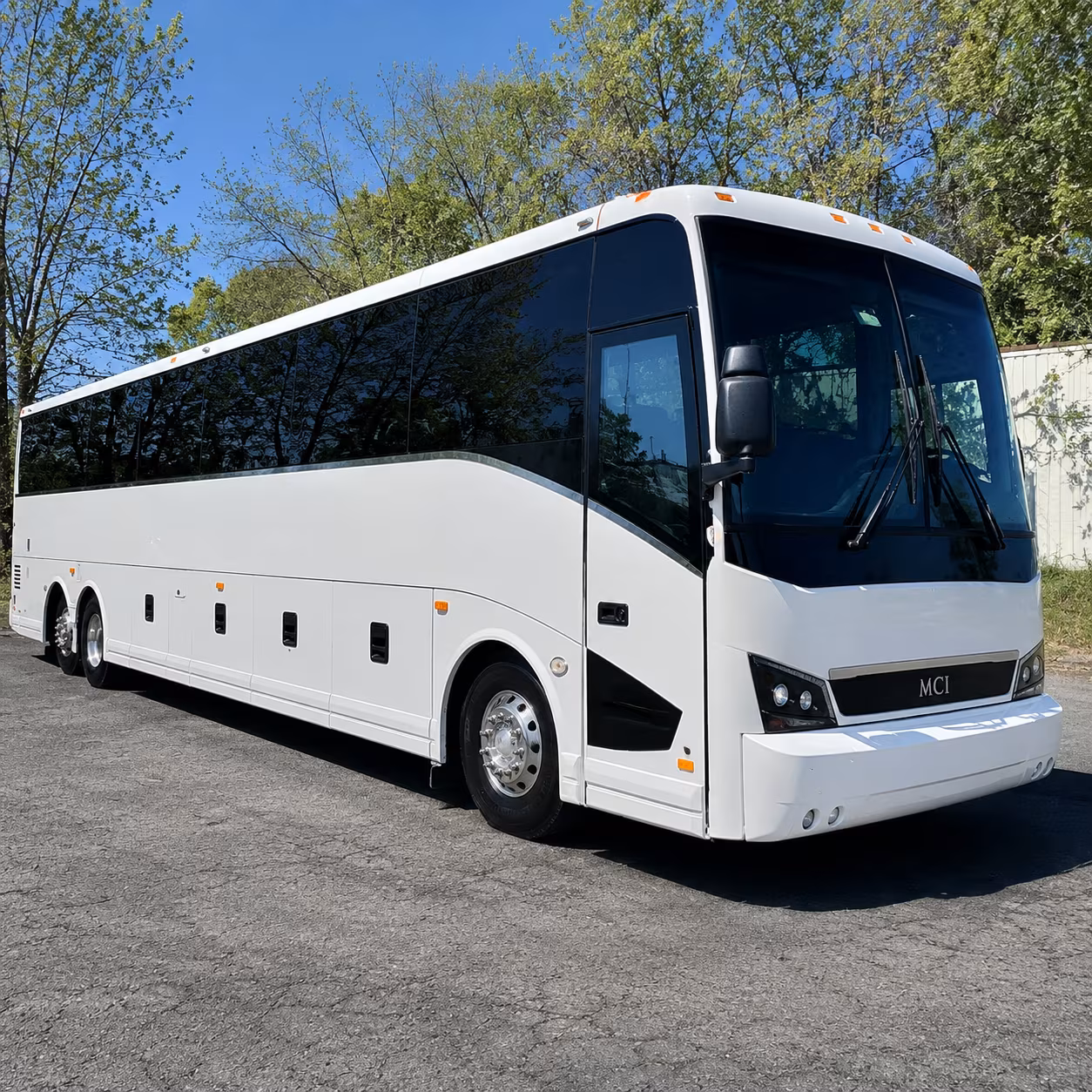 Paterson Corporate Transportation party bus exterior