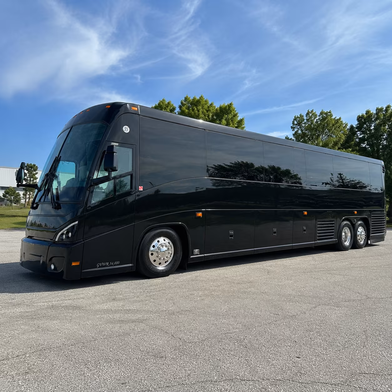 Paterson Corporate Transportation party bus interior