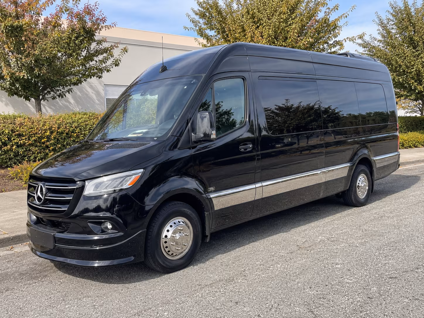 Paterson Corporate Transportation party bus exterior