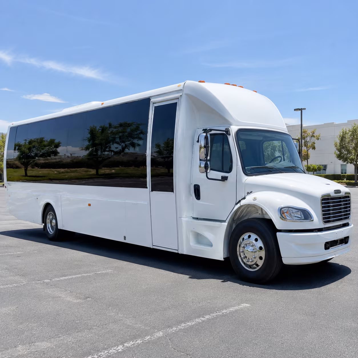 Paterson Private Event Transportation party bus exterior