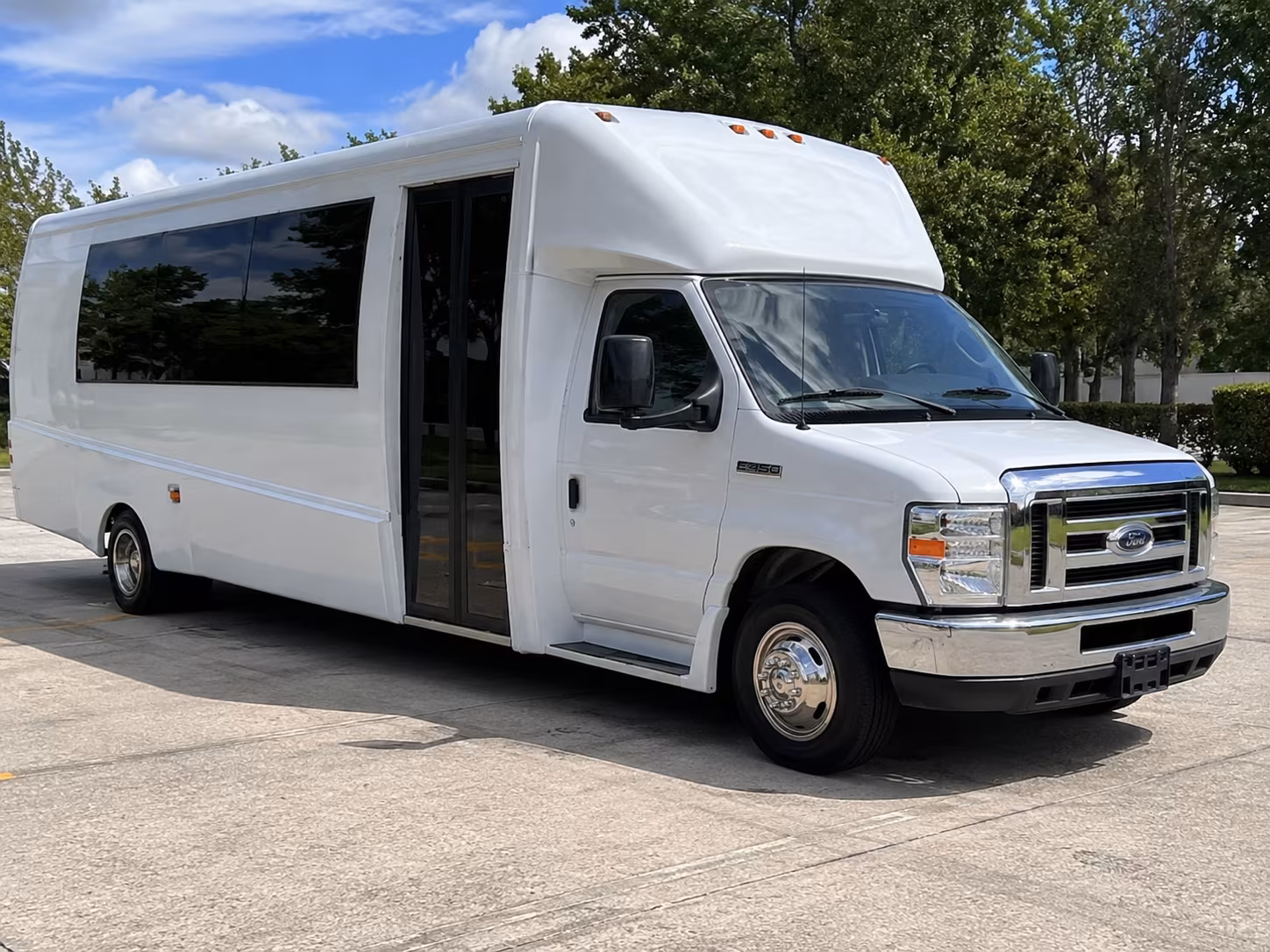Paterson Private Event Transportation party bus exterior