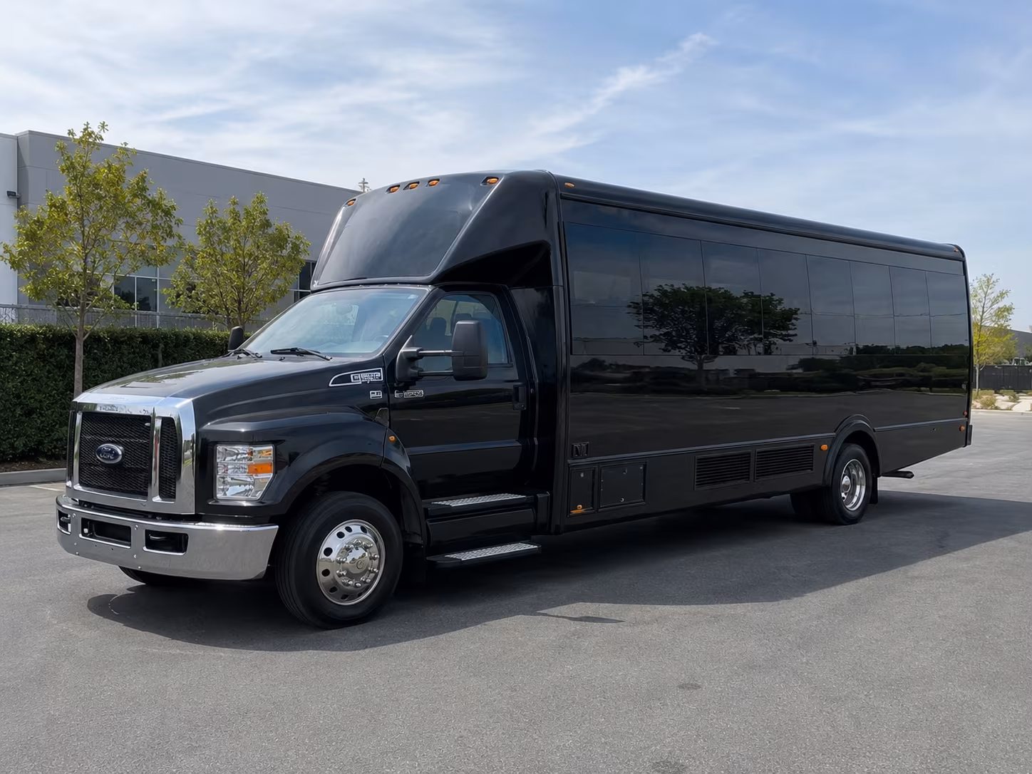 Paterson Prom & Homecoming Transportation party bus interior