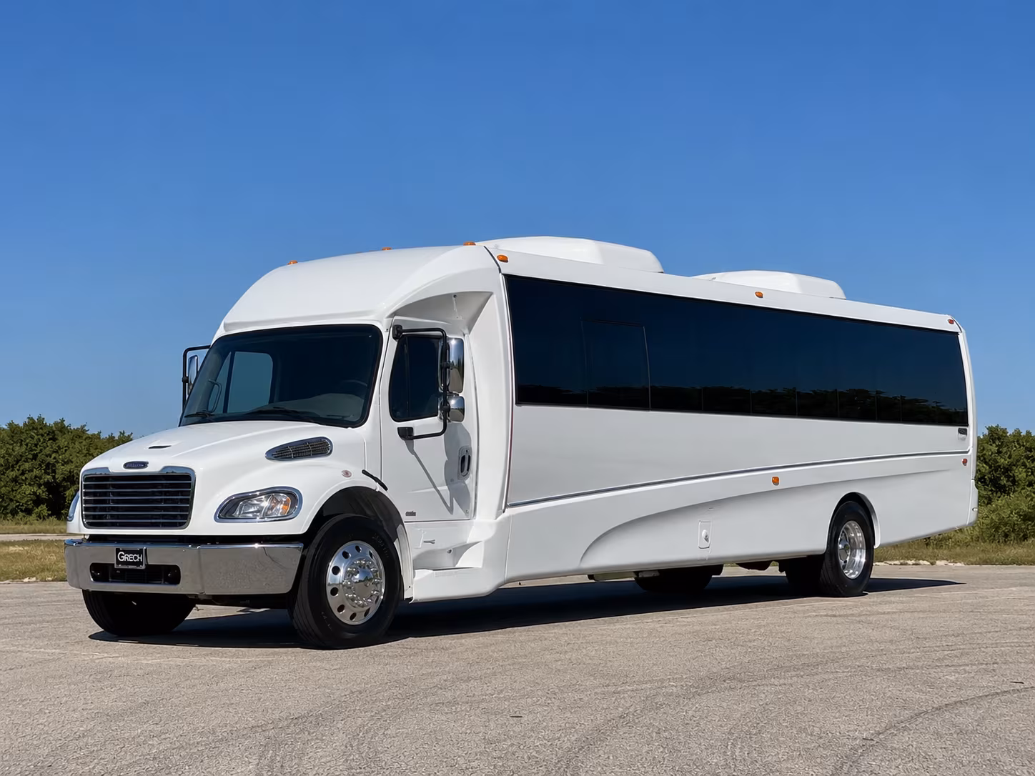 Paterson Prom & Homecoming Transportation party bus exterior