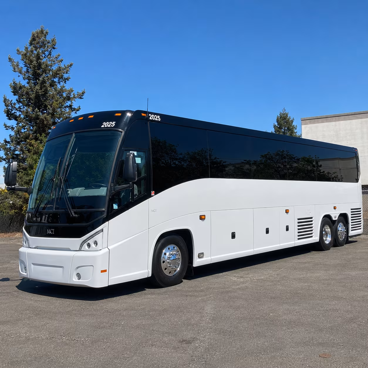 Paterson School Event Transportation party bus exterior