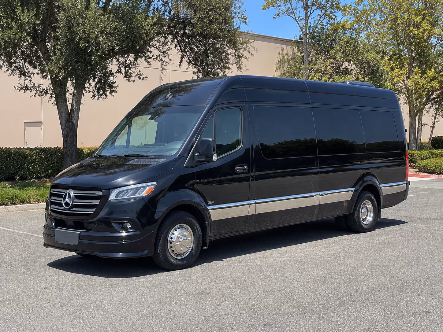 Paterson School Event Transportation party bus exterior