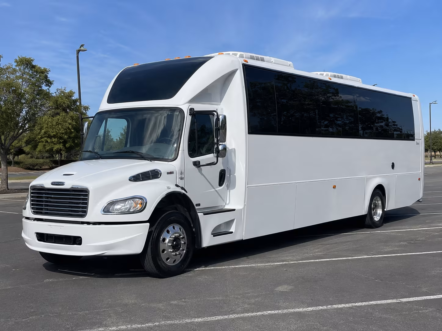 Paterson Sporting Event Transportation party bus exterior