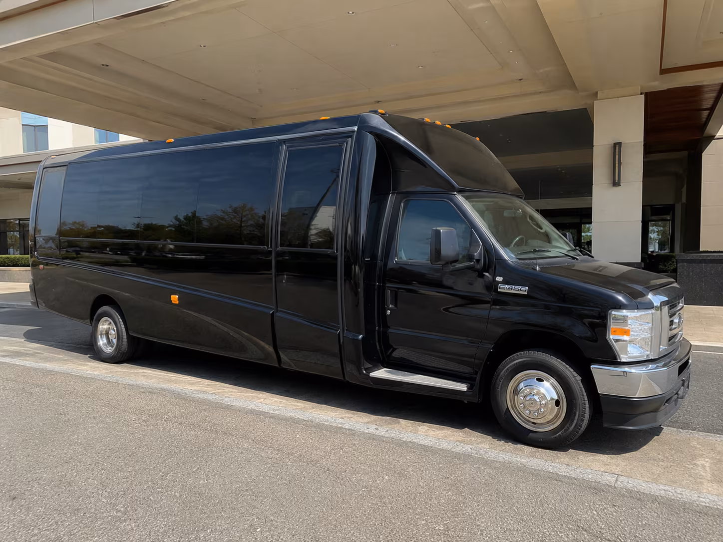 Paterson Wedding Transportation party bus exterior