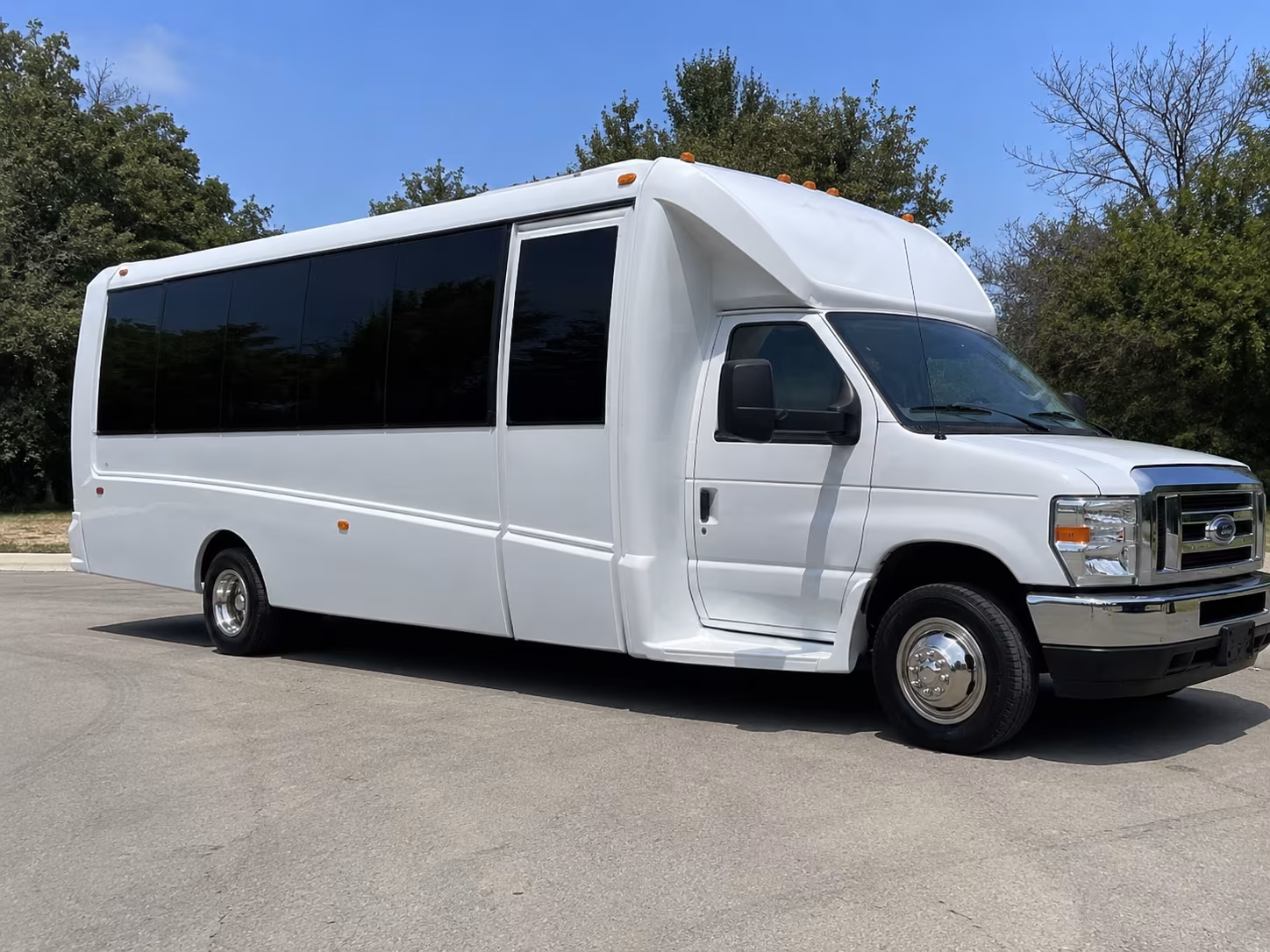 Paterson Wedding Transportation party bus exterior