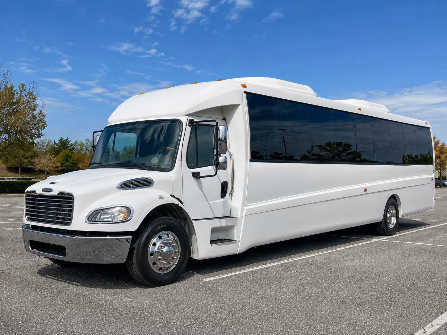 Paterson Wedding Transportation party bus exterior