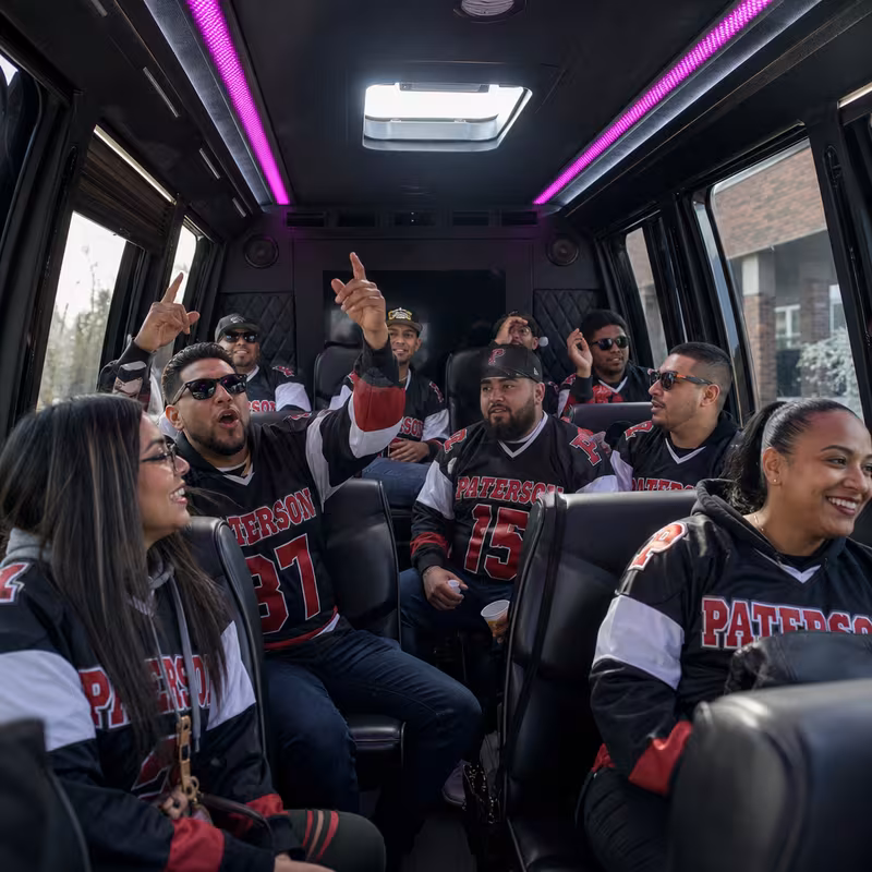 Paterson Sporting Event Transportation fleet vehicle