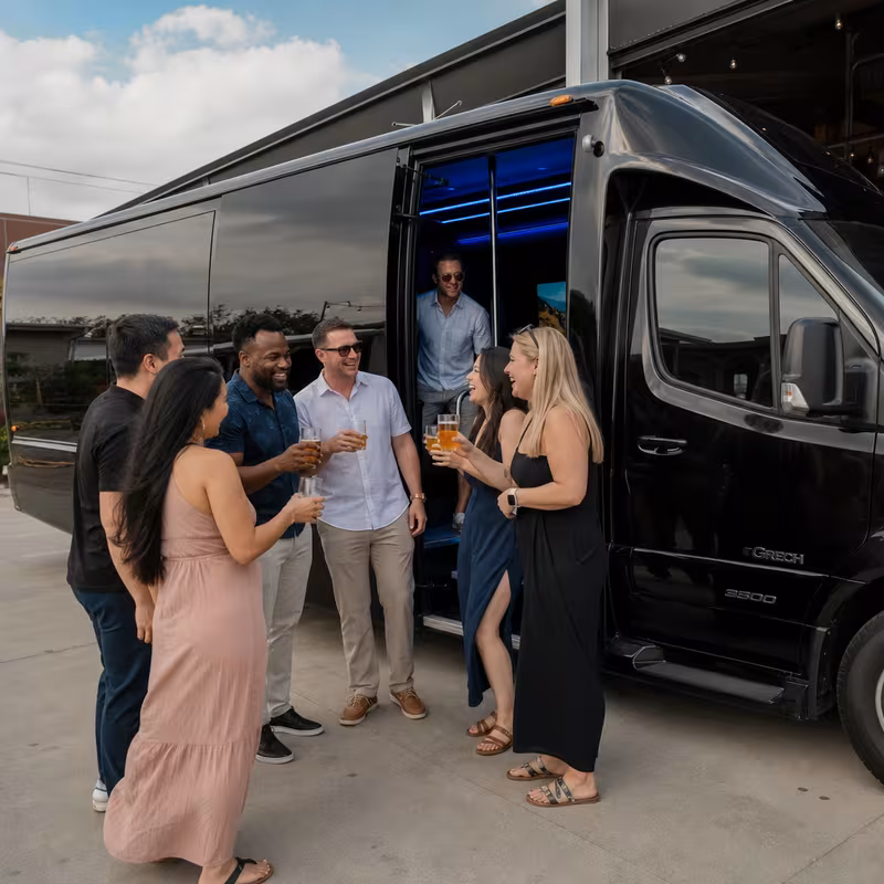 Paterson Winery & Brewery Tour Transportation fleet vehicle