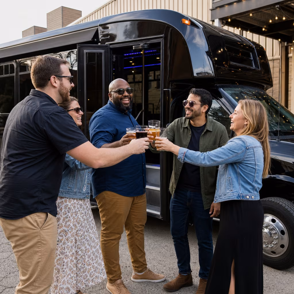Paterson Winery Tour & Pub Crawl Transportation
